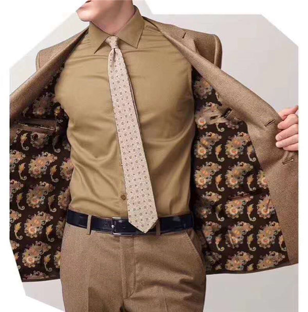 花样内里欣赏西服