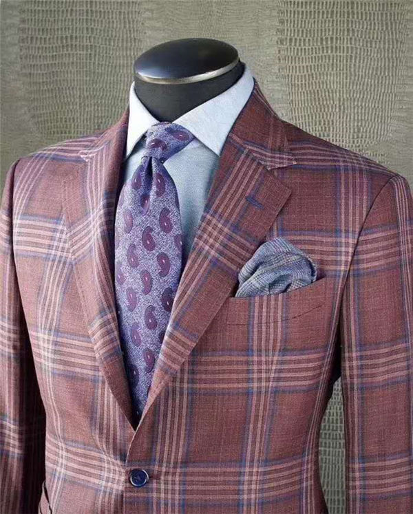 男士西服细节搭配