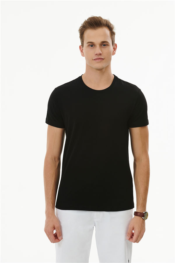 支平纹短袖定制