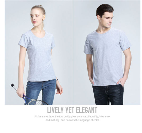 圆领奥戴尔T恤短款