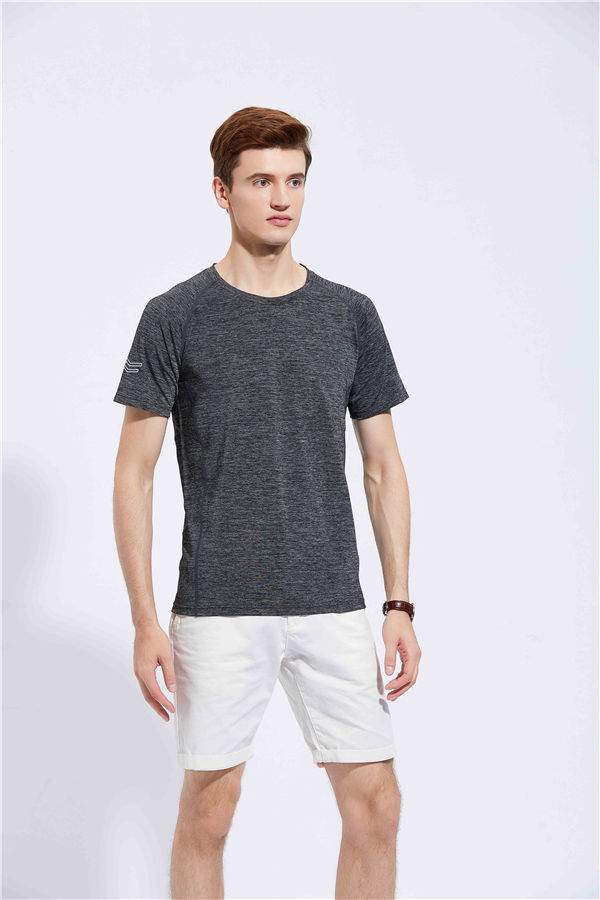 高端杜邦高弹T恤短款