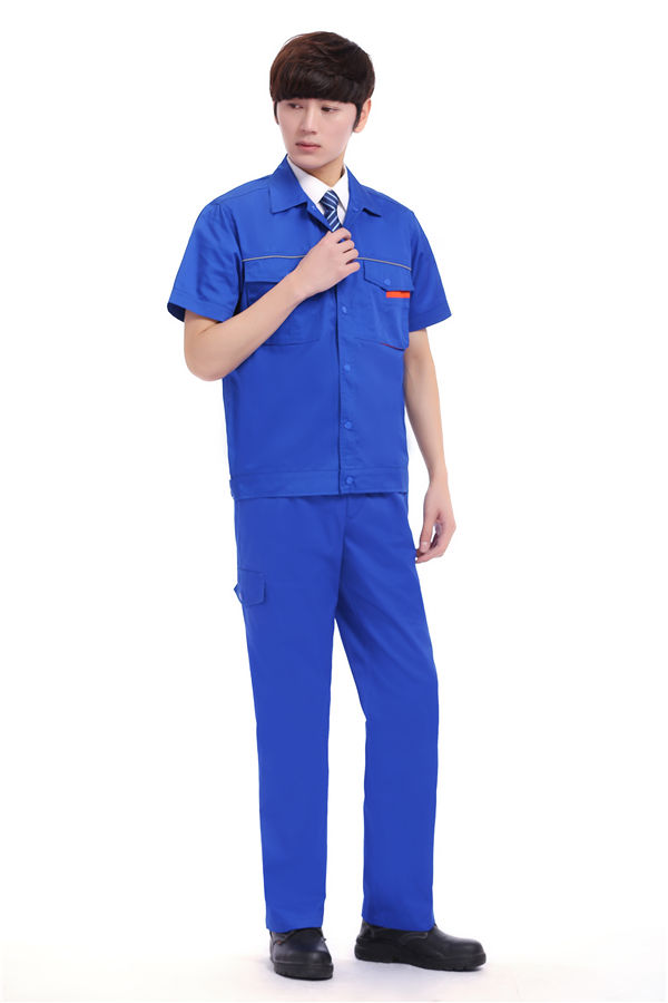 棉细斜纹工作服定制