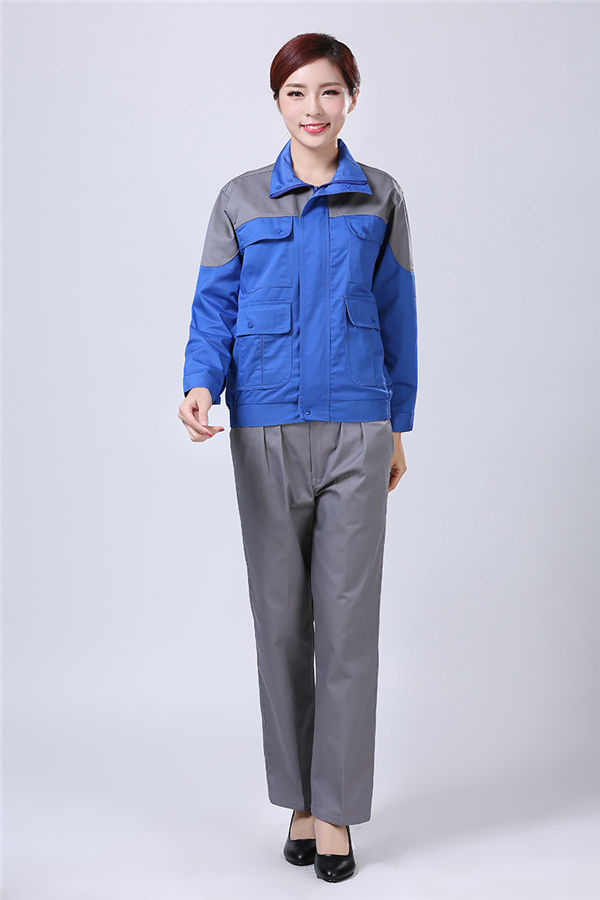 棉厚纱卡工作服