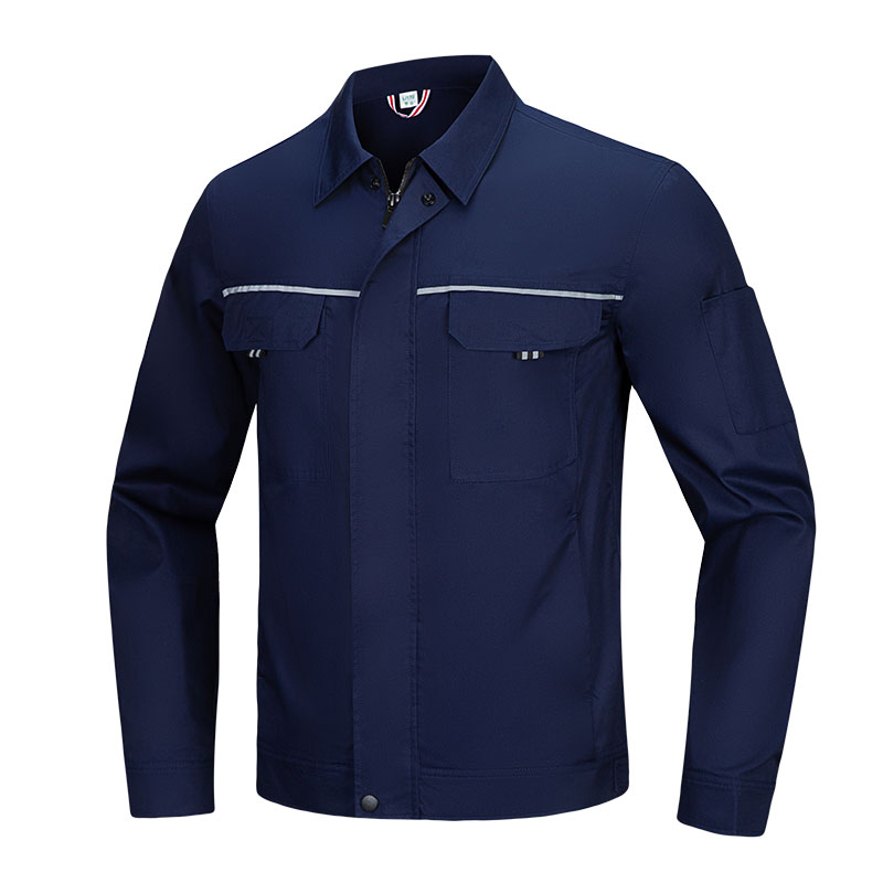 夏季长袖纯棉工作服