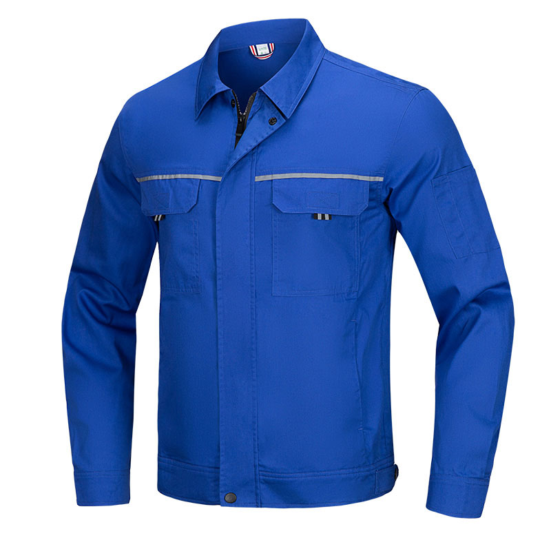 夏季长袖纯棉工作服