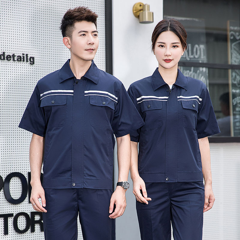 夏季短袖防静电工作服