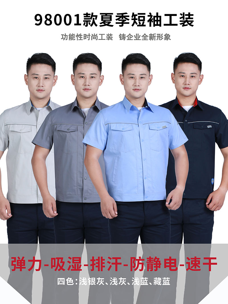 夏季工作服展示图