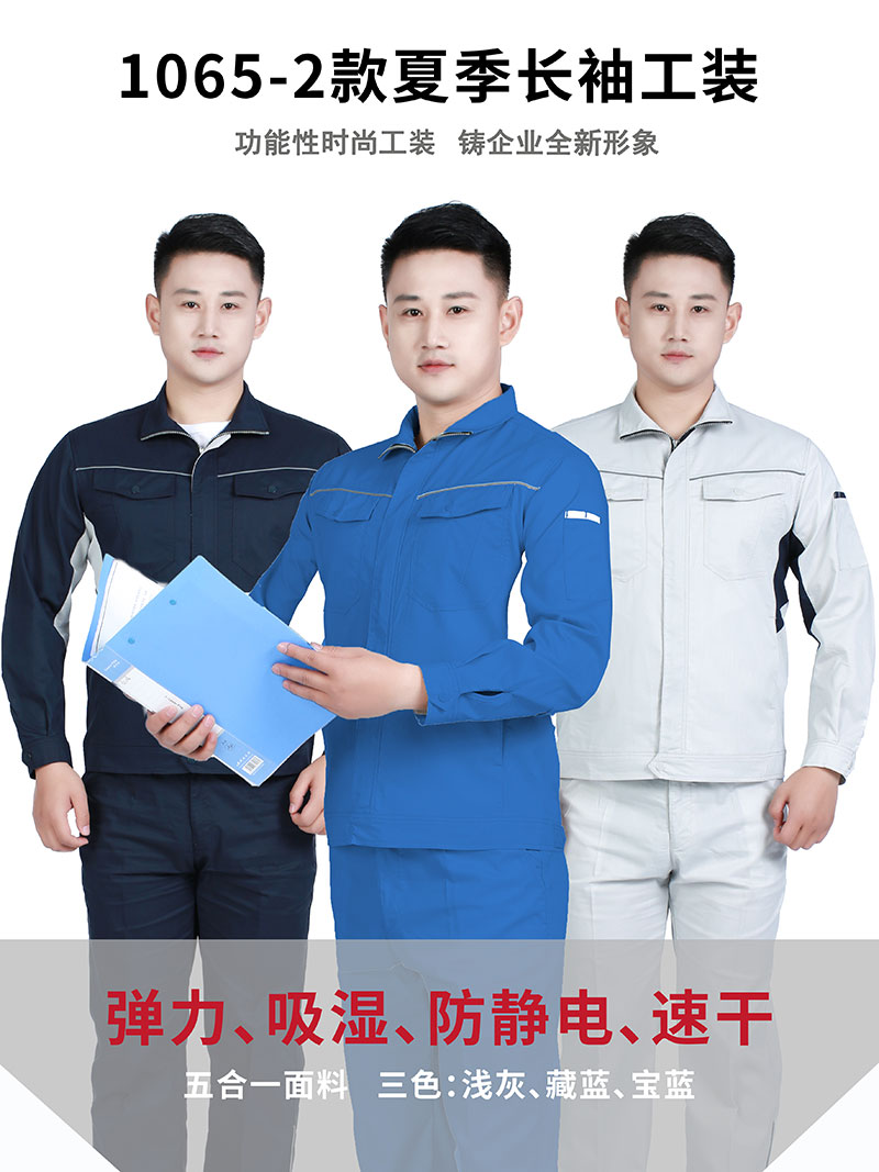 夏季工作服展示图