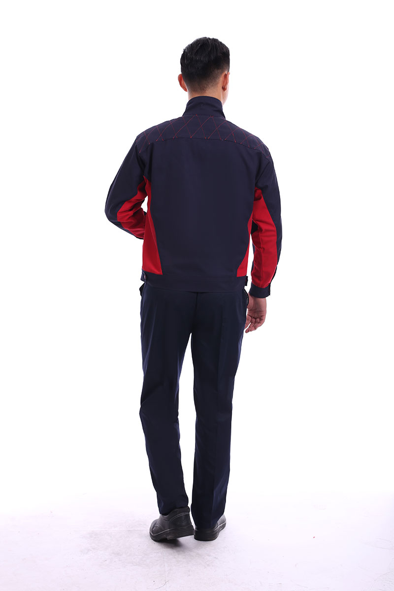 涤棉防静电工作服藏蓝