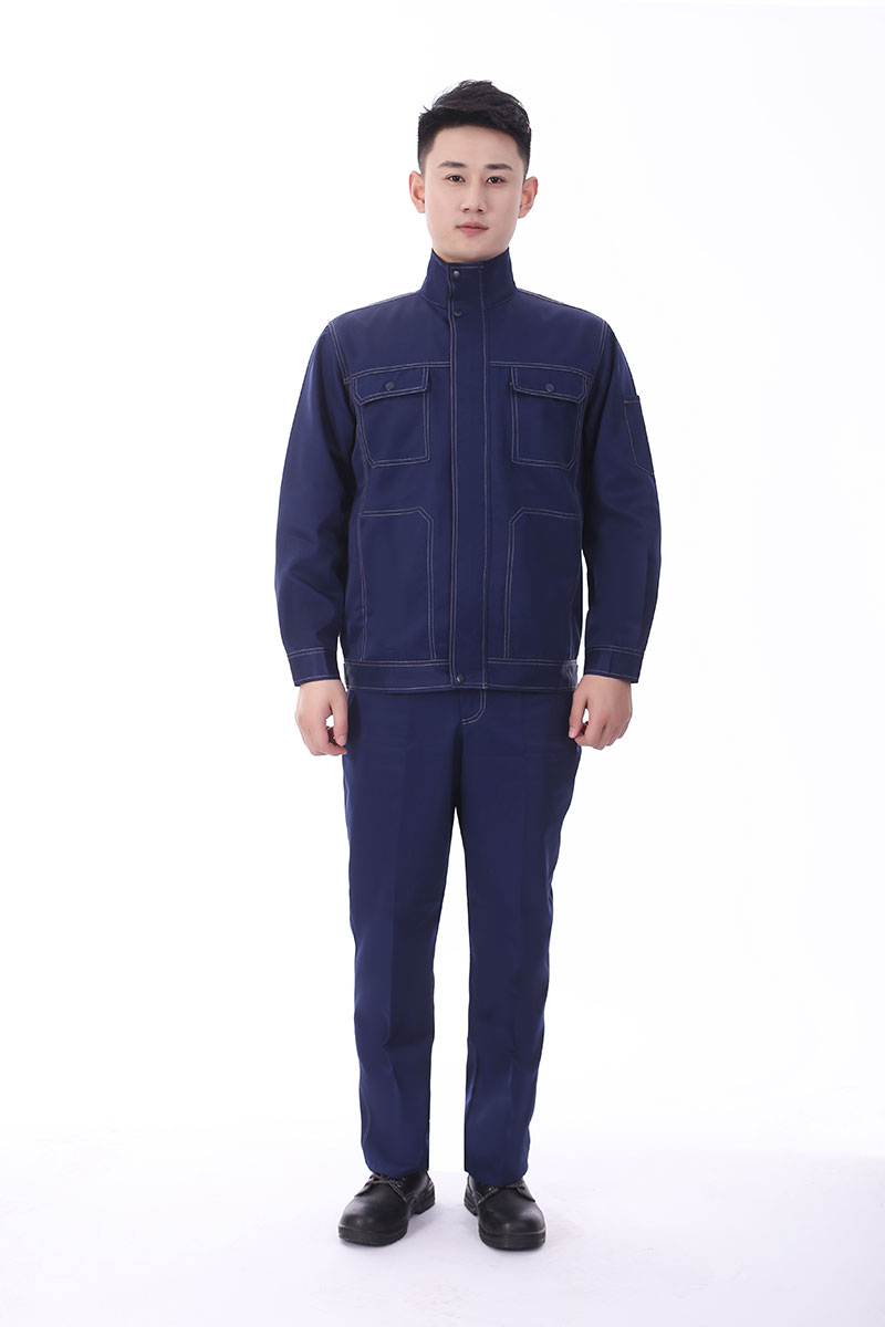 防酸碱工作服藏蓝