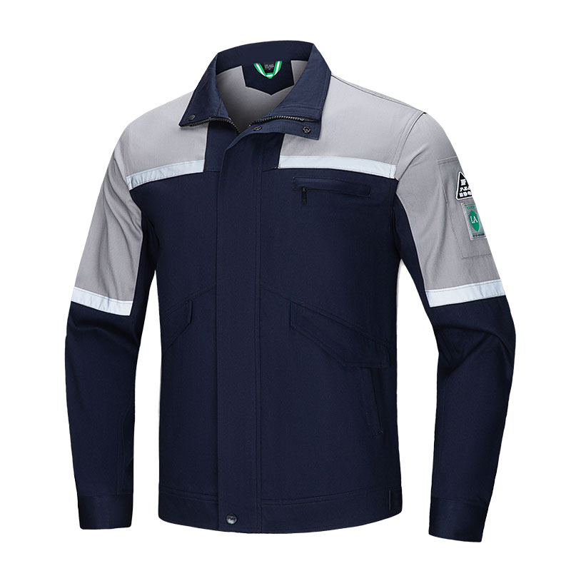 全棉拼色防静电工作服