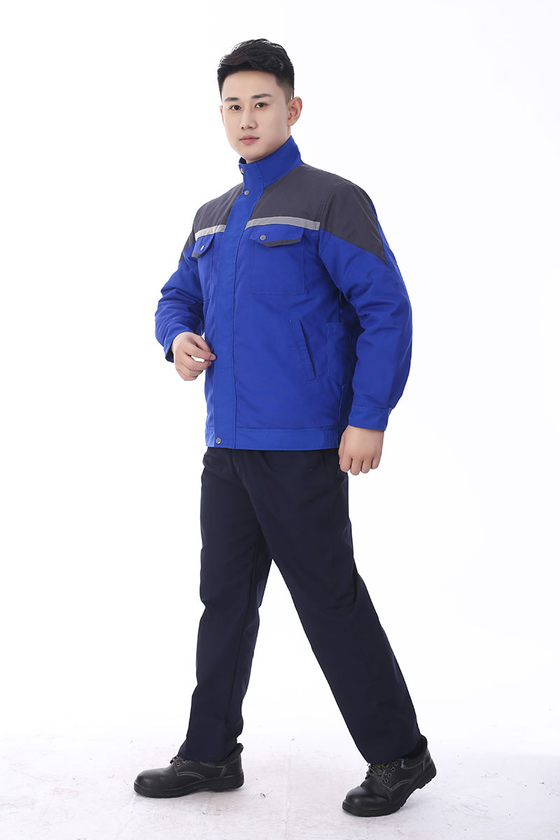 长袖工作服宝蓝