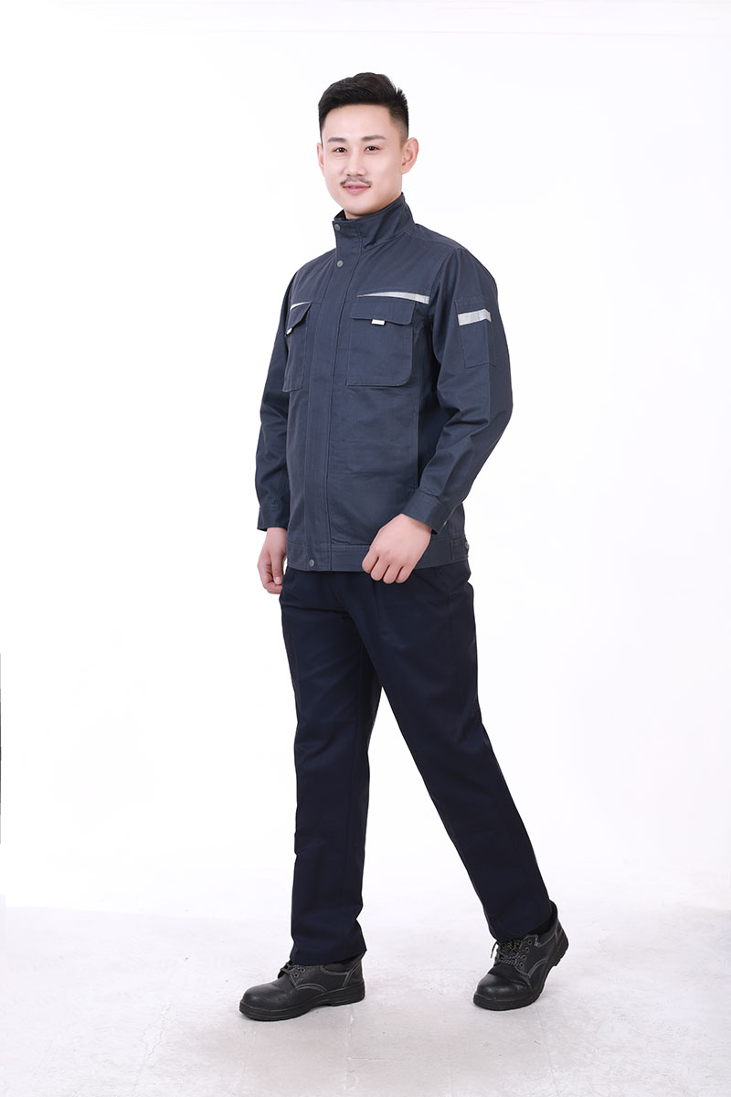 长袖工作服铁灰