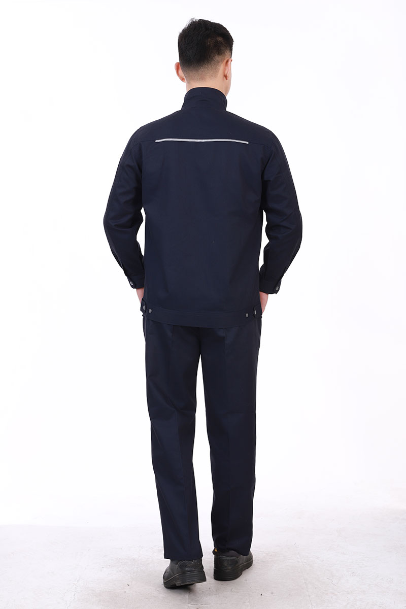 长袖工作服藏青
