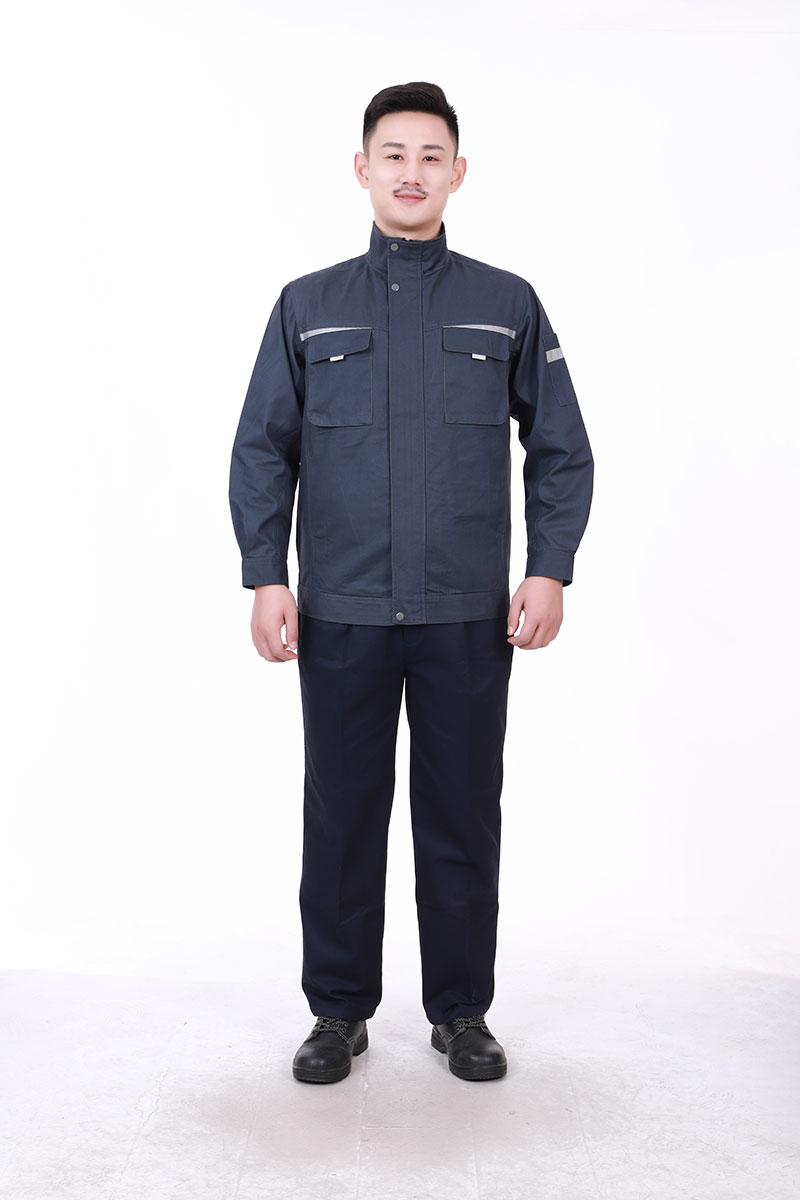 长袖工作服铁灰