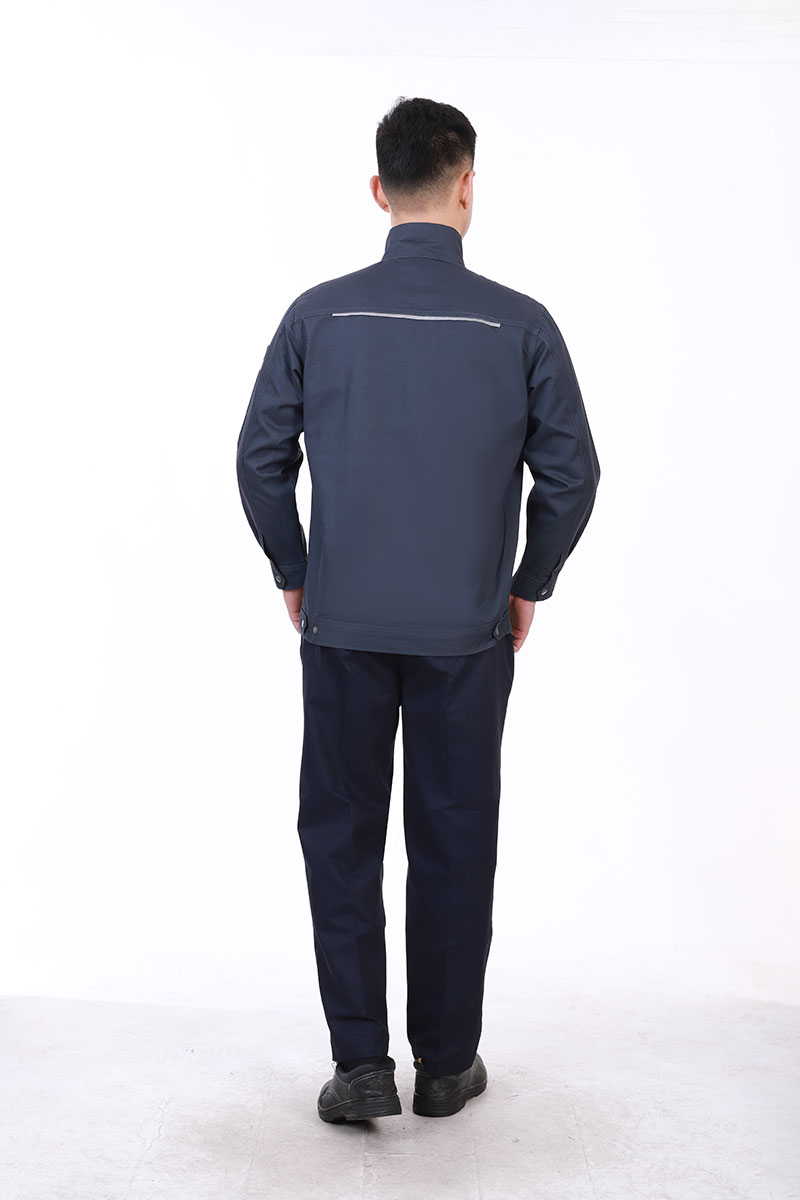 长袖工作服铁灰