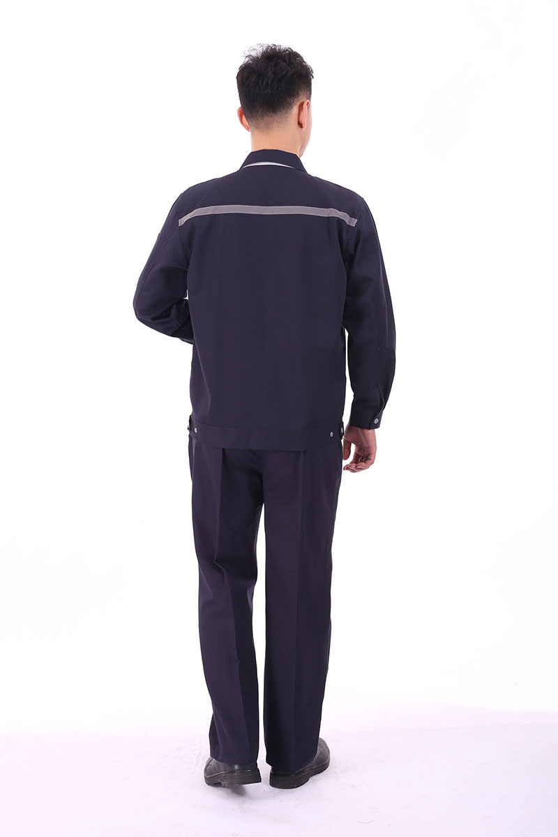 纯棉工作服藏蓝